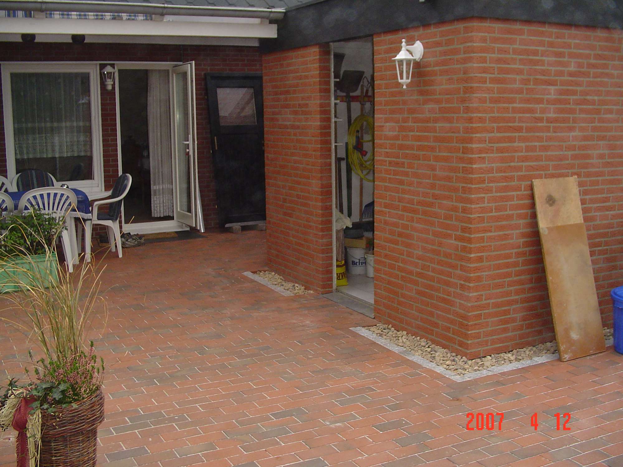 Kinkerpflaster mit Graniteinfassung 2